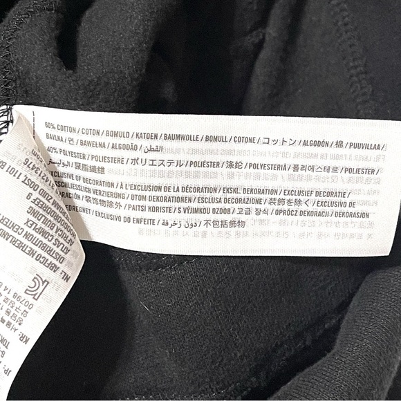 Hollister NWT Woman Black Jogger Sweat Pants Size L - Picture 10 of 13